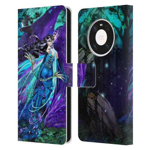 Ruth Thompson Dragons Sagittarius Leather Book Wallet Case Cover For Huawei Mate 40 Pro 5G