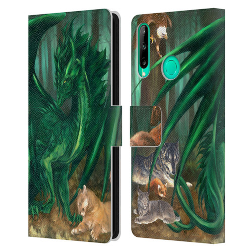 Ruth Thompson Dragons Lord of the Forest Leather Book Wallet Case Cover For Huawei P40 lite E