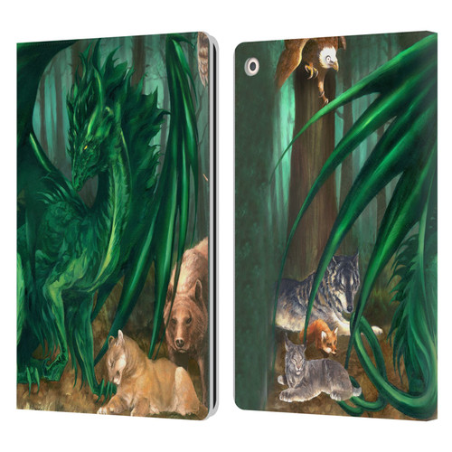 Ruth Thompson Dragons Lord of the Forest Leather Book Wallet Case Cover For Apple iPad 10.2 2019/2020/2021