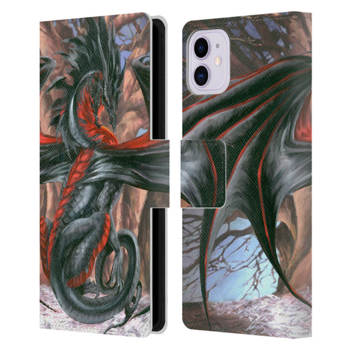 Ruth Thompson Dragons Malice Leather Book Wallet Case Cover For Apple iPhone 11
