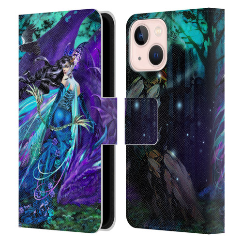 Ruth Thompson Dragons Sagittarius Leather Book Wallet Case Cover For Apple iPhone 13 Mini