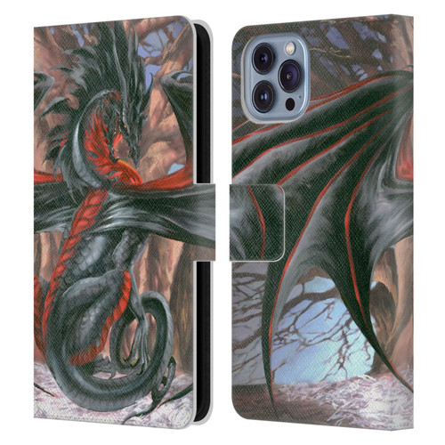 Ruth Thompson Dragons Malice Leather Book Wallet Case Cover For Apple iPhone 14