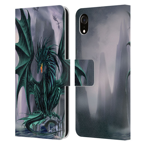 Ruth Thompson Dragons Jade Leather Book Wallet Case Cover For Apple iPhone XR