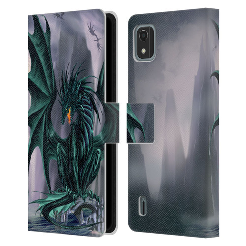 Ruth Thompson Dragons Jade Leather Book Wallet Case Cover For Nokia C2 2nd Edition
