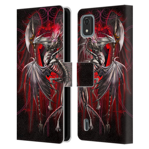 Ruth Thompson Dragons Lichblade Leather Book Wallet Case Cover For Nokia C2 2nd Edition