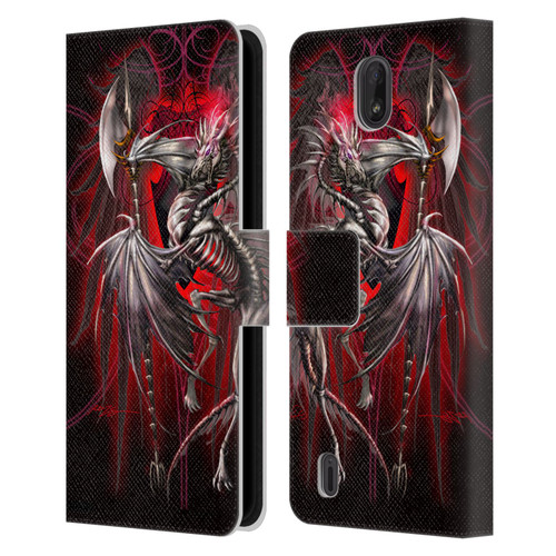 Ruth Thompson Dragons Lichblade Leather Book Wallet Case Cover For Nokia C01 Plus/C1 2nd Edition