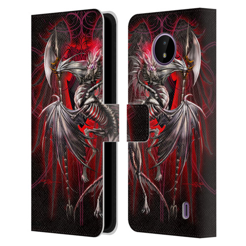 Ruth Thompson Dragons Lichblade Leather Book Wallet Case Cover For Nokia C10 / C20