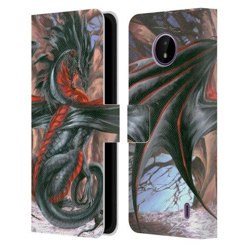 Ruth Thompson Dragons Malice Leather Book Wallet Case Cover For Nokia C10 / C20