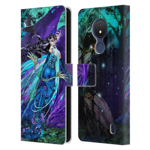 Ruth Thompson Dragons Sagittarius Leather Book Wallet Case Cover For Nokia C21