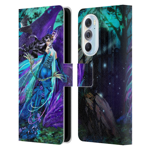 Ruth Thompson Dragons Sagittarius Leather Book Wallet Case Cover For Motorola Edge X30