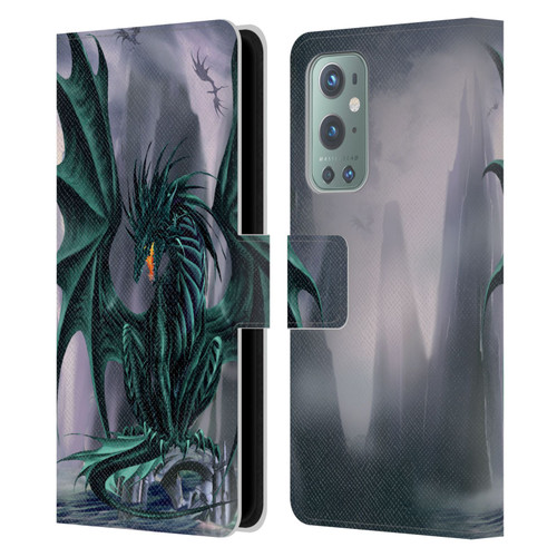 Ruth Thompson Dragons Jade Leather Book Wallet Case Cover For OnePlus 9