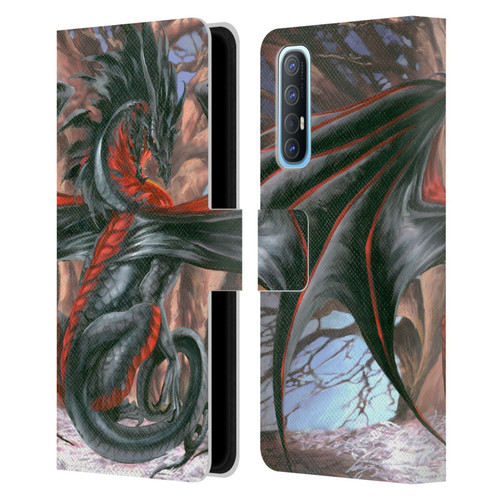 Ruth Thompson Dragons Malice Leather Book Wallet Case Cover For OPPO Find X2 Neo 5G