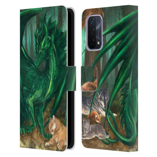 Ruth Thompson Dragons Lord of the Forest Leather Book Wallet Case Cover For OPPO A54 5G
