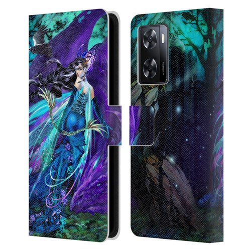 Ruth Thompson Dragons Sagittarius Leather Book Wallet Case Cover For OPPO A57s