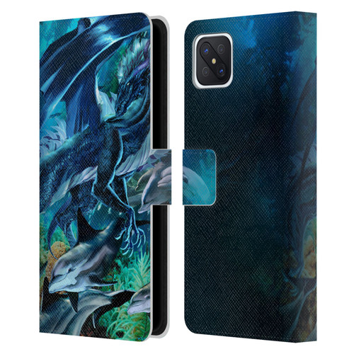 Ruth Thompson Dragons Sea Frolic Leather Book Wallet Case Cover For OPPO Reno4 Z 5G