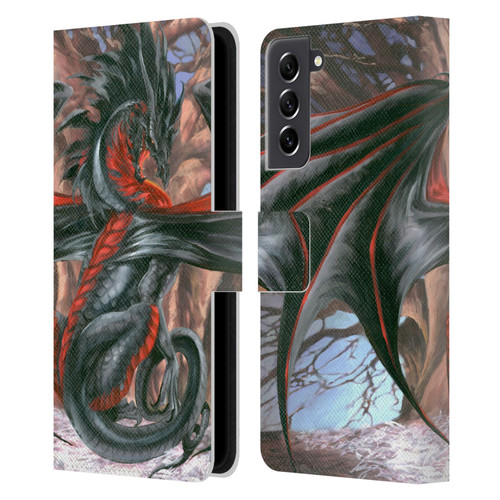 Ruth Thompson Dragons Malice Leather Book Wallet Case Cover For Samsung Galaxy S21 FE 5G