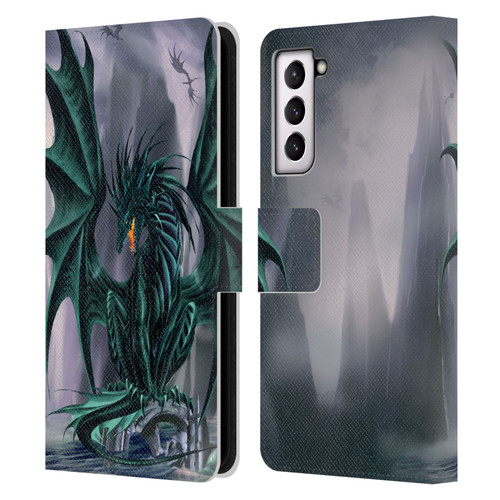 Ruth Thompson Dragons Jade Leather Book Wallet Case Cover For Samsung Galaxy S21 5G