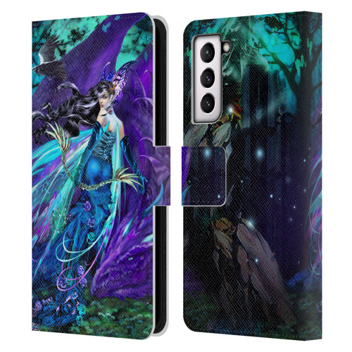 Ruth Thompson Dragons Sagittarius Leather Book Wallet Case Cover For Samsung Galaxy S21 5G