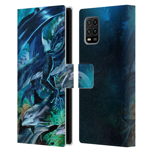 Ruth Thompson Dragons Sea Frolic Leather Book Wallet Case Cover For Xiaomi Mi 10 Lite 5G