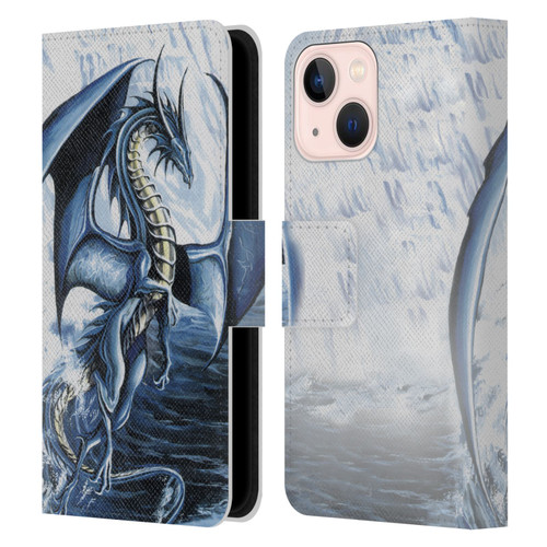 Ruth Thompson Dragons 2 Spirit of the Ice Leather Book Wallet Case Cover For Apple iPhone 13 Mini