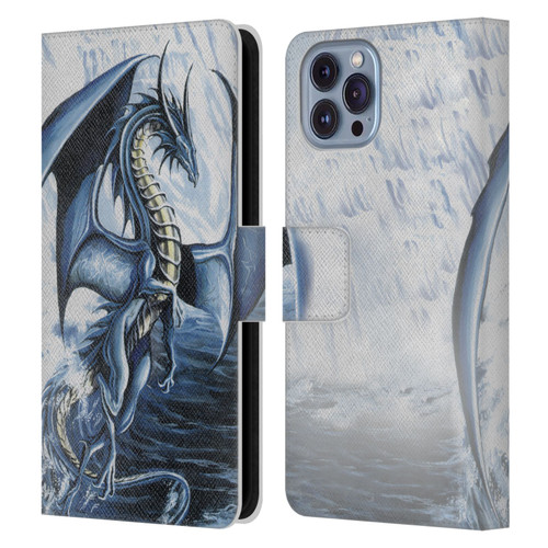 Ruth Thompson Dragons 2 Spirit of the Ice Leather Book Wallet Case Cover For Apple iPhone 14