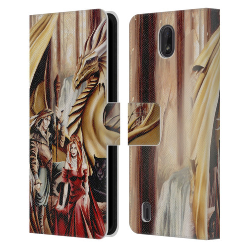 Ruth Thompson Dragons 2 Gathering Leather Book Wallet Case Cover For Nokia C01 Plus/C1 2nd Edition