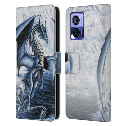 Ruth Thompson Dragons 2 Spirit of the Ice Leather Book Wallet Case Cover For Motorola Edge 30 Neo 5G