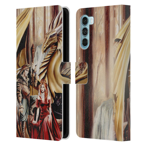 Ruth Thompson Dragons 2 Gathering Leather Book Wallet Case Cover For Motorola Edge S30 / Moto G200 5G