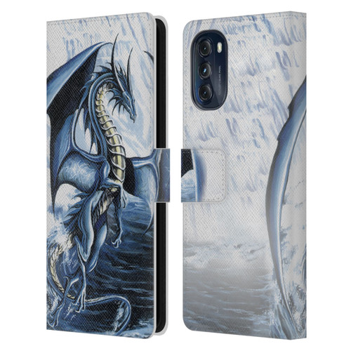Ruth Thompson Dragons 2 Spirit of the Ice Leather Book Wallet Case Cover For Motorola Moto G (2022)