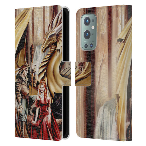 Ruth Thompson Dragons 2 Gathering Leather Book Wallet Case Cover For OnePlus 9