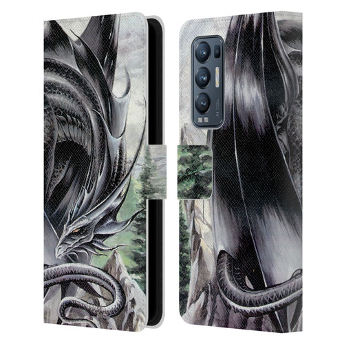 Ruth Thompson Dragons 2 Morning Stretch Leather Book Wallet Case Cover For OPPO Find X3 Neo / Reno5 Pro+ 5G