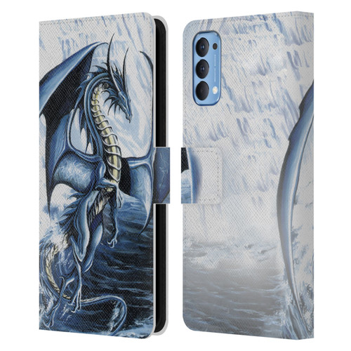 Ruth Thompson Dragons 2 Spirit of the Ice Leather Book Wallet Case Cover For OPPO Reno 4 5G