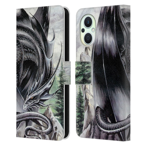 Ruth Thompson Dragons 2 Morning Stretch Leather Book Wallet Case Cover For OPPO Reno8 Lite