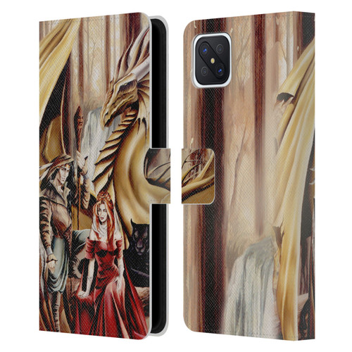 Ruth Thompson Dragons 2 Gathering Leather Book Wallet Case Cover For OPPO Reno4 Z 5G