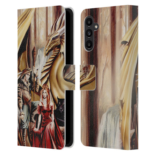 Ruth Thompson Dragons 2 Gathering Leather Book Wallet Case Cover For Samsung Galaxy A13 5G (2021)