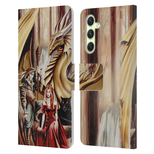 Ruth Thompson Dragons 2 Gathering Leather Book Wallet Case Cover For Samsung Galaxy A54 5G