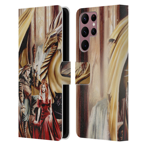 Ruth Thompson Dragons 2 Gathering Leather Book Wallet Case Cover For Samsung Galaxy S22 Ultra 5G