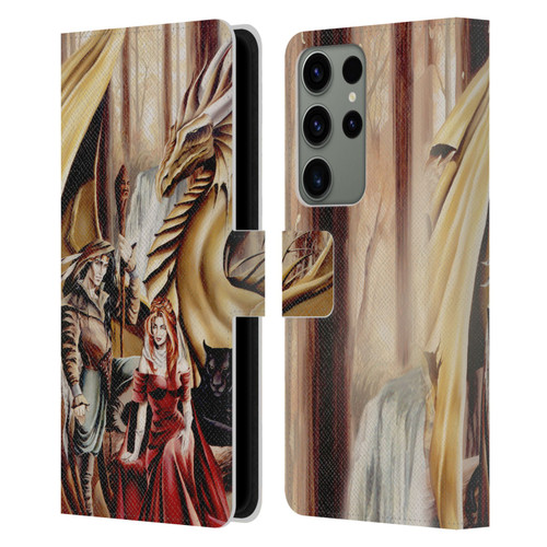 Ruth Thompson Dragons 2 Gathering Leather Book Wallet Case Cover For Samsung Galaxy S23 Ultra 5G
