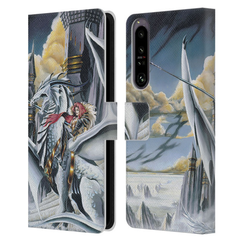 Ruth Thompson Dragons 2 Warring Tribes Leather Book Wallet Case Cover For Sony Xperia 1 IV