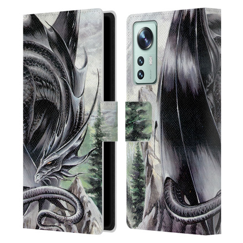 Ruth Thompson Dragons 2 Morning Stretch Leather Book Wallet Case Cover For Xiaomi 12