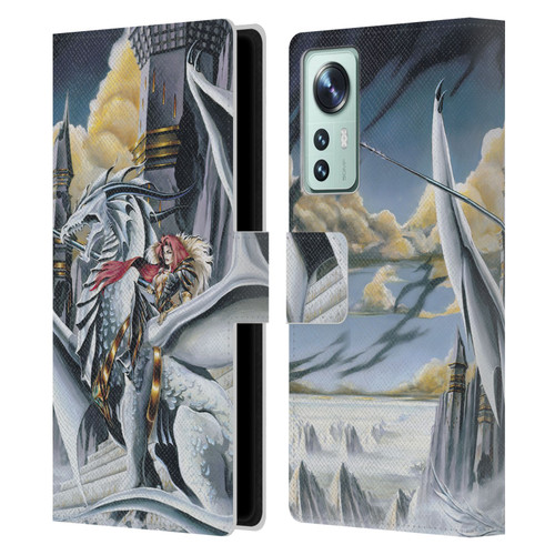 Ruth Thompson Dragons 2 Warring Tribes Leather Book Wallet Case Cover For Xiaomi 12