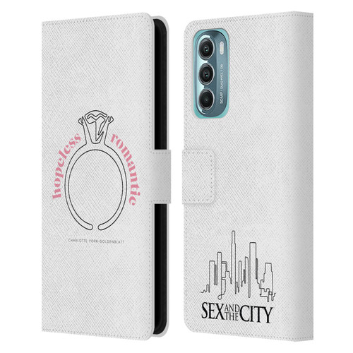 Sex and The City: Television Series Characters Hopeless Romantic Charlotte Leather Book Wallet Case Cover For Motorola Moto G Stylus 5G (2022)