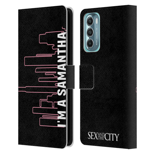 Sex and The City: Television Series Characters Samantha Leather Book Wallet Case Cover For Motorola Moto G Stylus 5G (2022)
