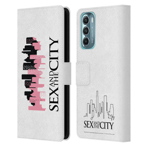 Sex and The City: Television Series Graphics City Leather Book Wallet Case Cover For Motorola Moto G Stylus 5G (2022)