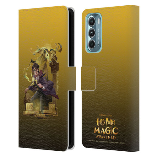 Harry Potter: Magic Awakened Characters Harry Potter Leather Book Wallet Case Cover For Motorola Moto G Stylus 5G (2022)