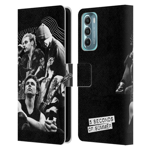 5 Seconds of Summer Posters Punkzine 2 Leather Book Wallet Case Cover For Motorola Moto G Stylus 5G (2022)