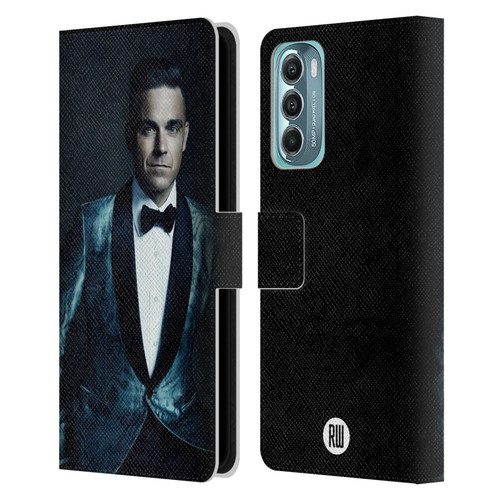 Robbie Williams Calendar Dark Background Leather Book Wallet Case Cover For Motorola Moto G Stylus 5G (2022)