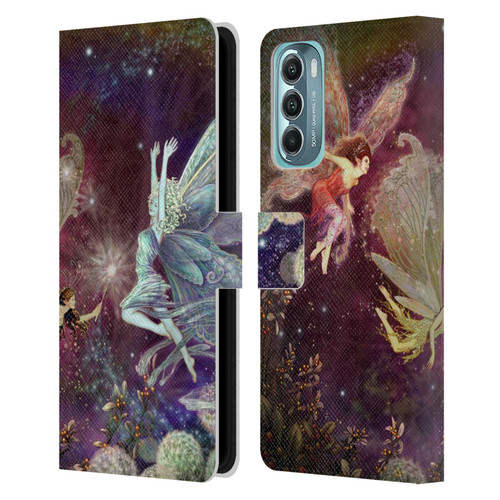 Myles Pinkney Mythical Fairies Leather Book Wallet Case Cover For Motorola Moto G Stylus 5G (2022)