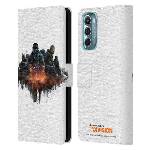 Tom Clancy's The Division Factions Group Leather Book Wallet Case Cover For Motorola Moto G Stylus 5G (2022)