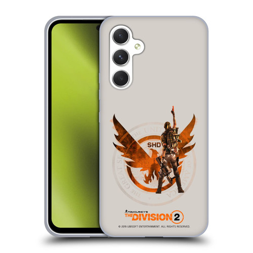 Tom Clancy's The Division 2 Characters Female Agent 2 Soft Gel Case for Samsung Galaxy A54 5G
